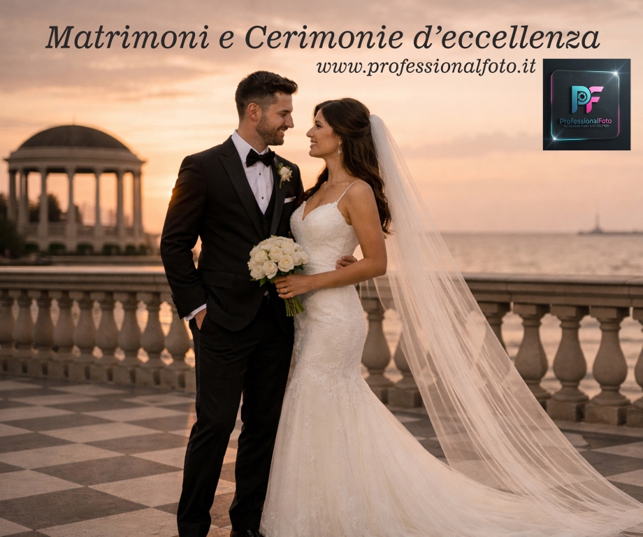 Riprese video cinematografiche matrimonio esclusivo ProfessionalFoto