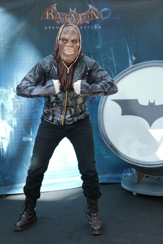 fotografia professionale cavaliere oscuro batman evento