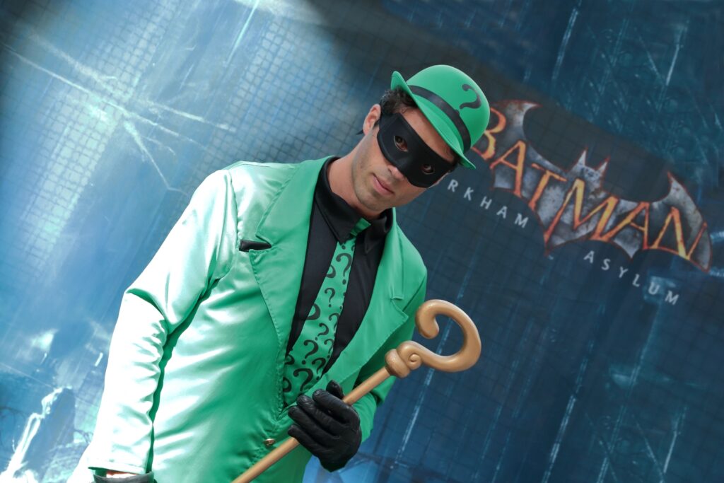 fotografia professionale cavaliere oscuro batman evento