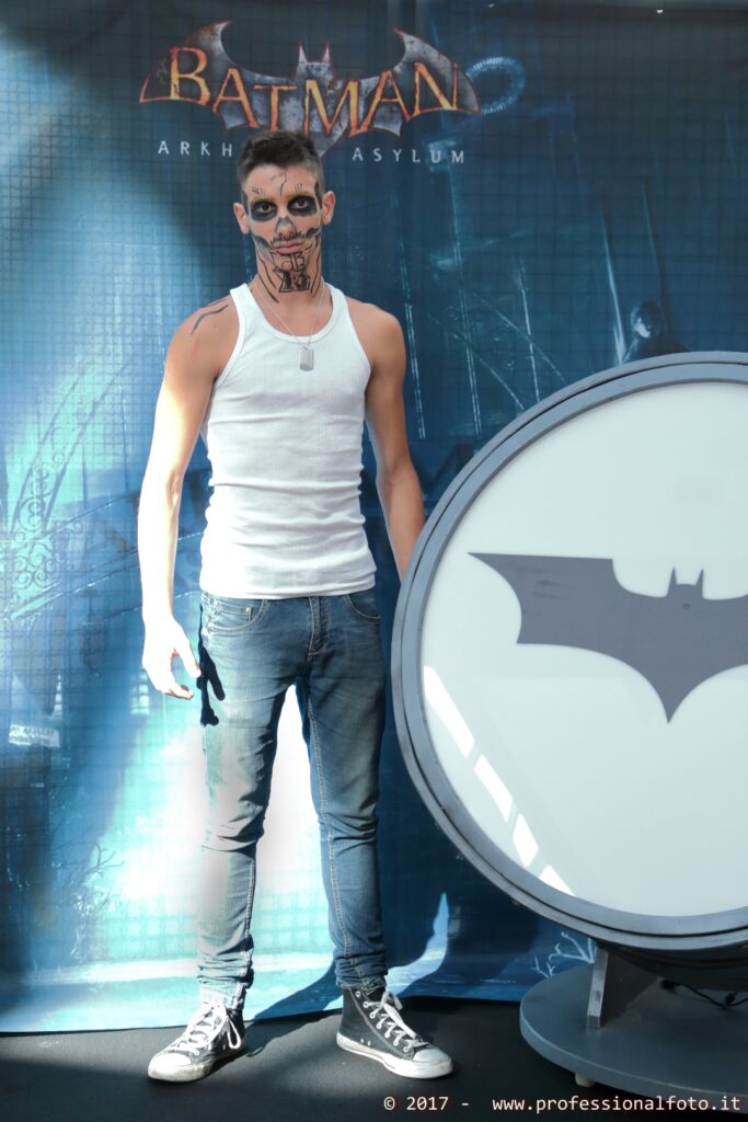 fotografia professionale cavaliere oscuro batman evento