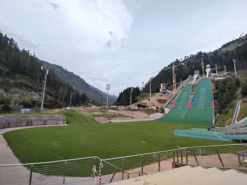 stadio del salto predazzo olimpiadi 2026 professionalfoto"